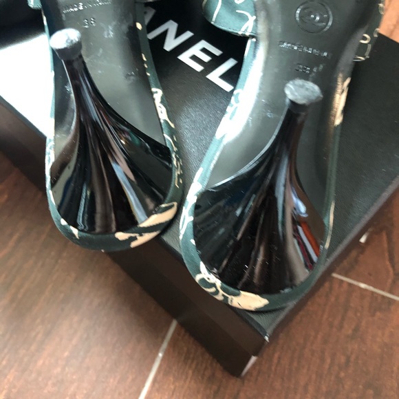 π£HPπ₯³Chanel vintage mules shoes 38 With box todie4 - Picture 7 of 9